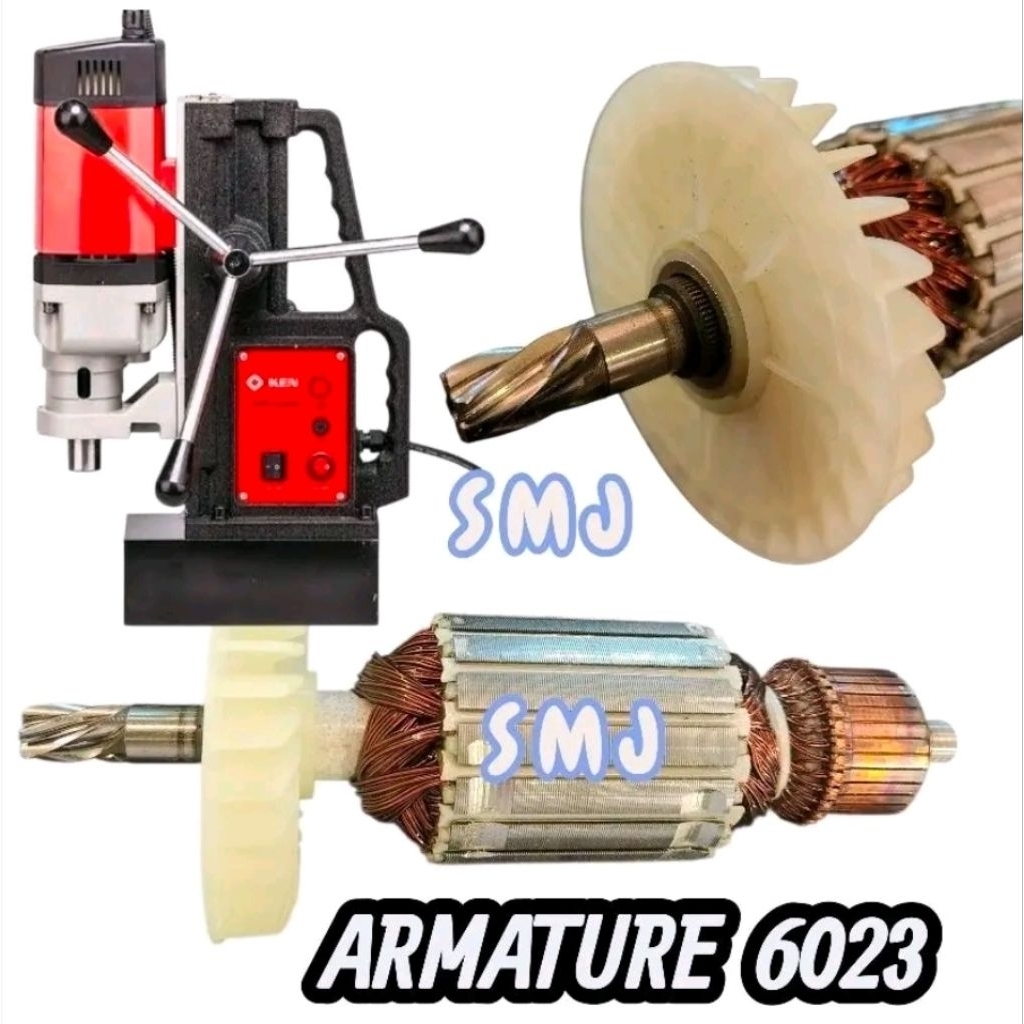 angker mesin bor magnet ken 6023n armature  6023n ken rotor ken 6023 motor bor magnet ken kw 6023n