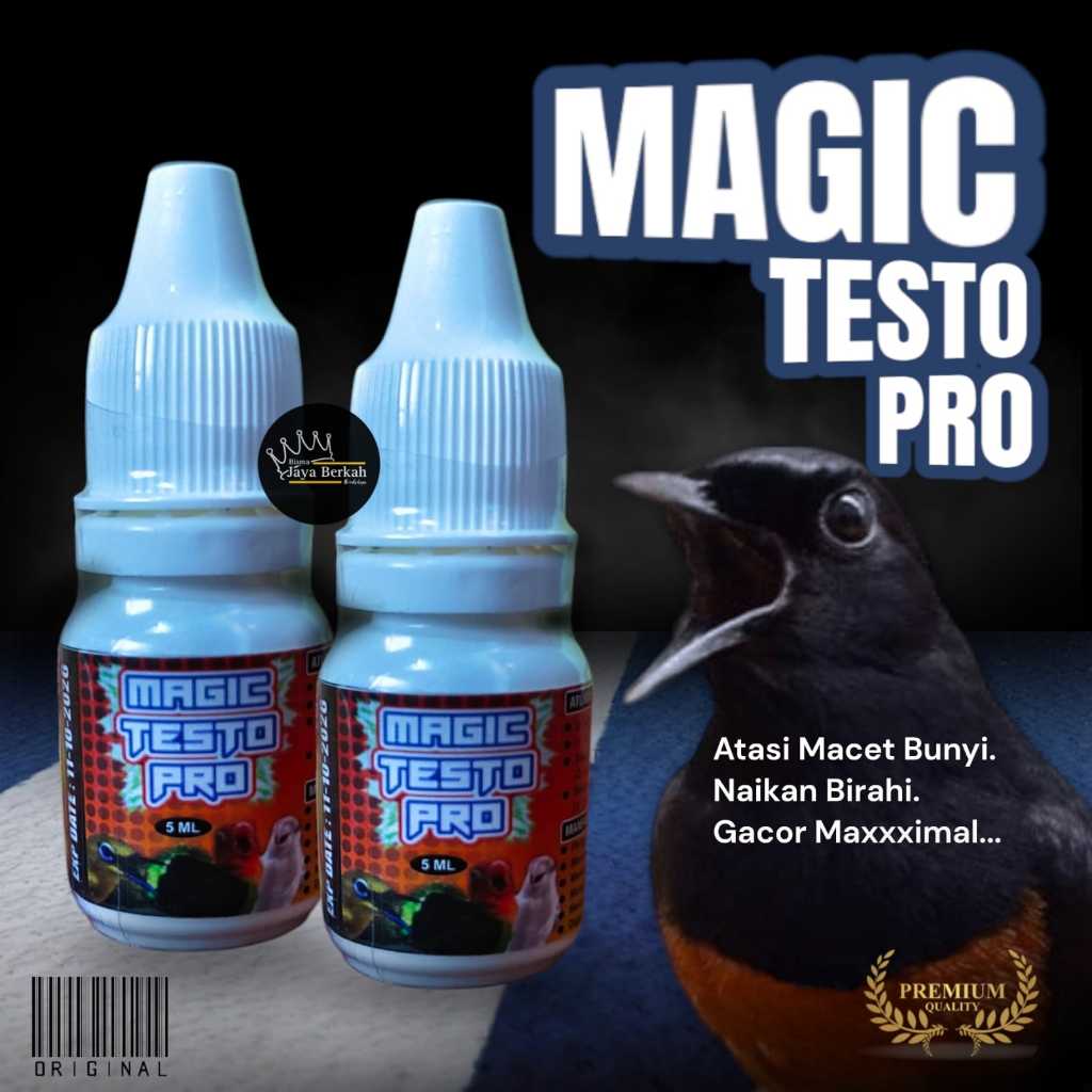 VITAMIN PENGGACOR MAGIC TESTO PRO