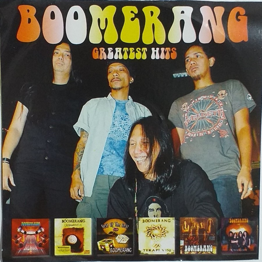Kaset MP3 Boomerang The Greatest Hits Lagu Rock Indonesia
