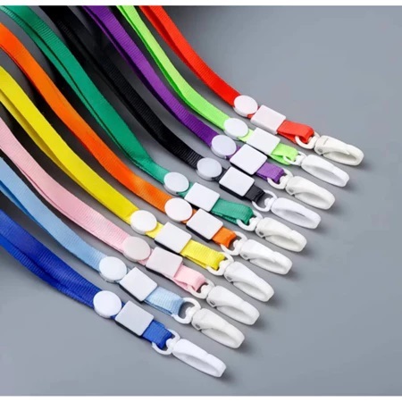 10PCS TALI ID CARD PLASTIK / TALI ID CARD KALUNG