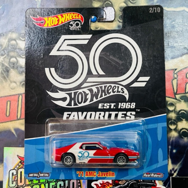 DIECAST HOT WHEELS 71 AMC JAVELIN COLLECTOR