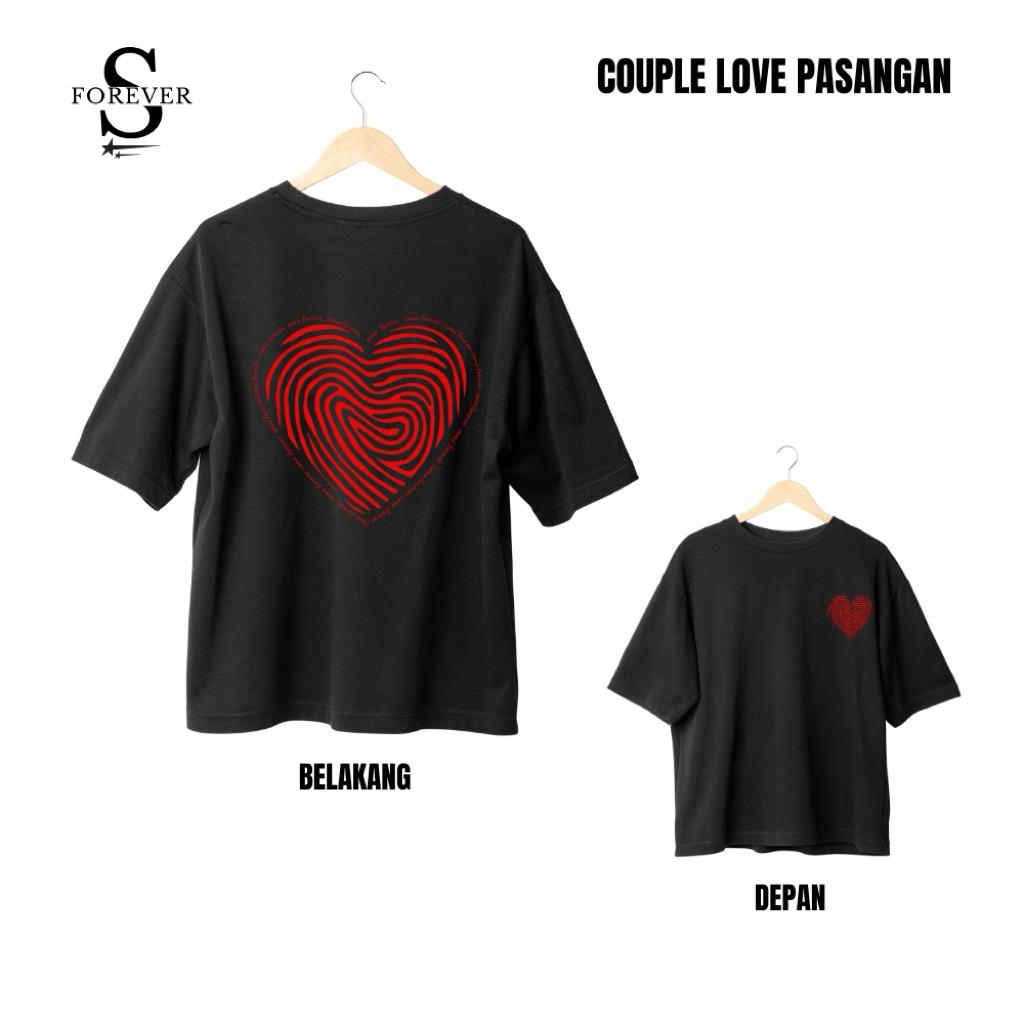 Same Forever-KAOS COUPLE LOVE SIDIK JARI CEWE/COWO