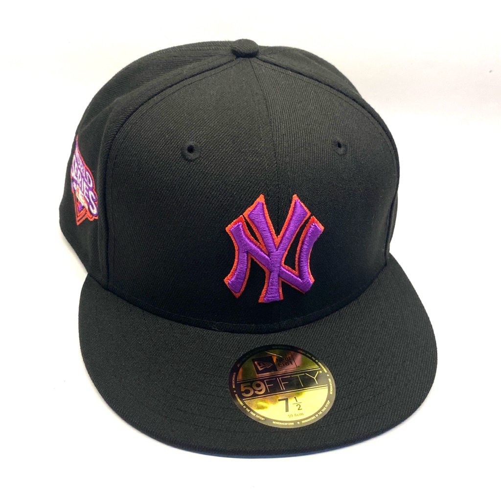 Topi New Era 59Fifty MLB New York NY Yankees World Series 2009 Side Patch Black