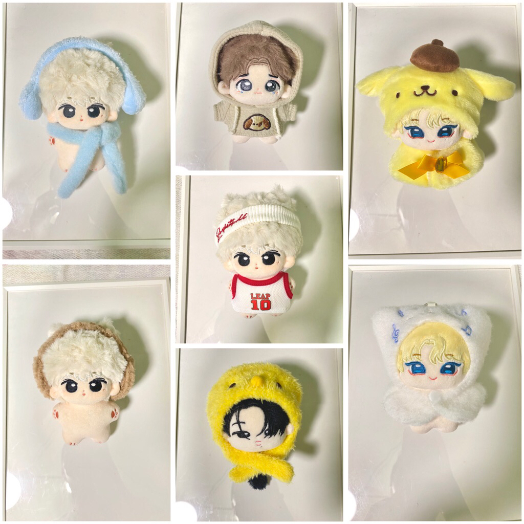 BAJU DOLL ENHYPEN 10CM - BAJU, SWEATER, BEANIE, KACAMATA