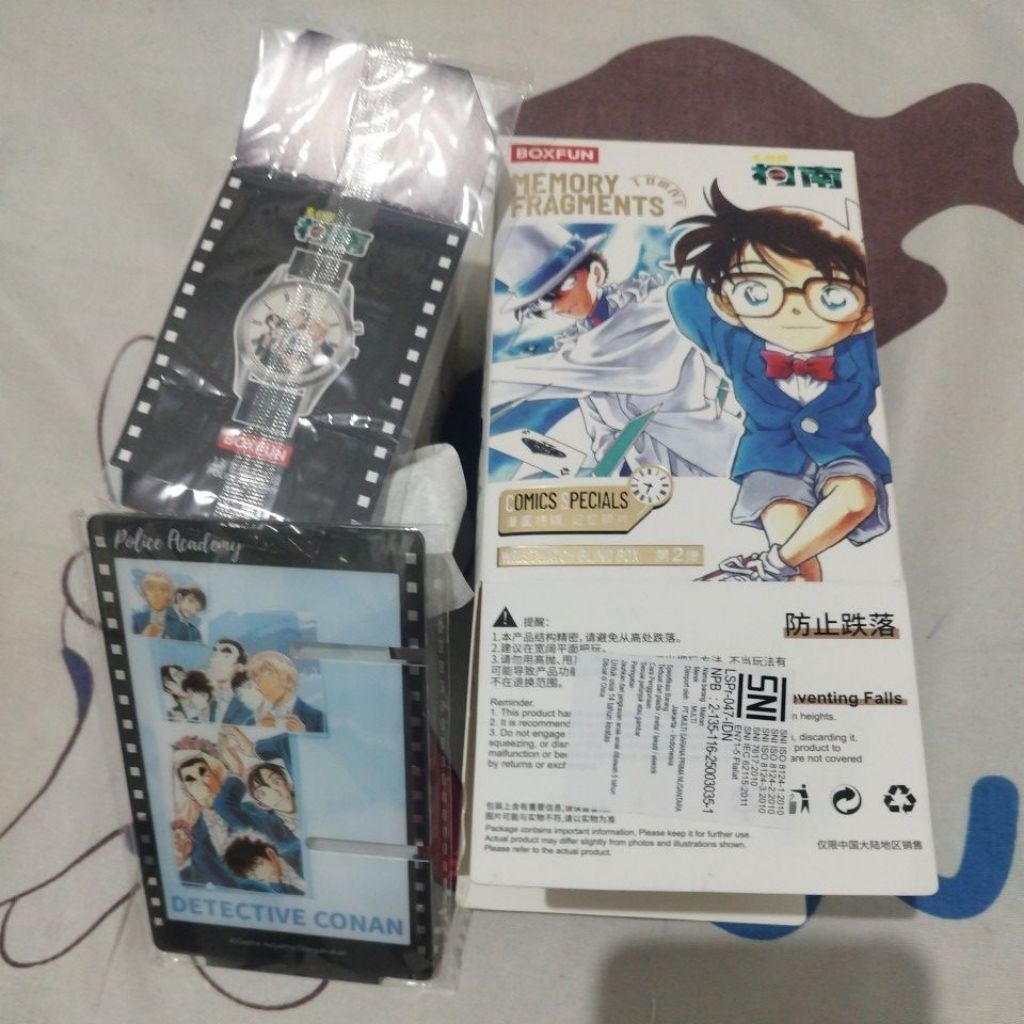 blind box jam tangan detective conan