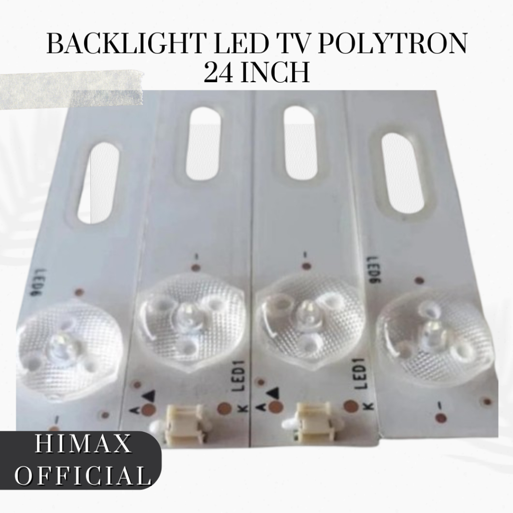 [PER BATANG] Backlight TV Polytron 24 Inch PLD 24D123 24D800 24D900 24V1853 | Lampu LED TV Polytron 