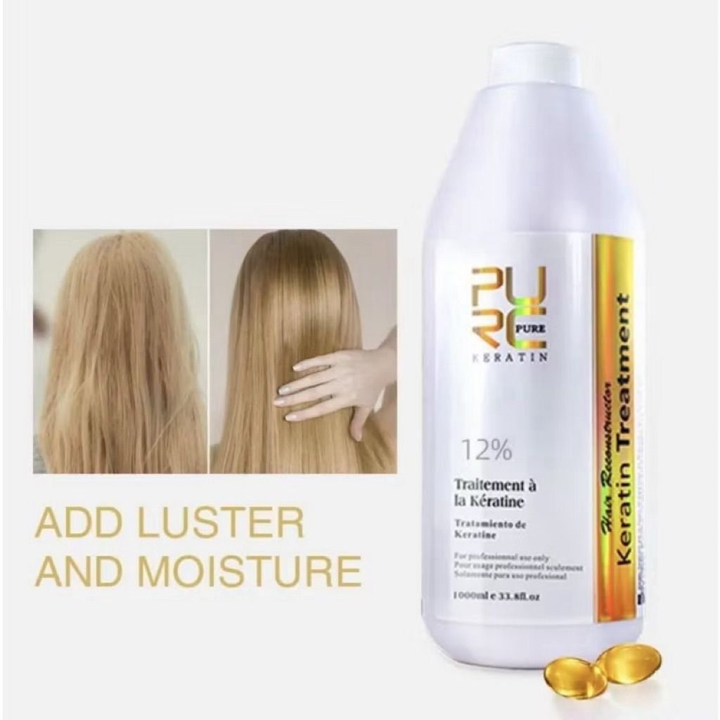 Pelurus Rambut Keratin Purc 12% 1000ml -