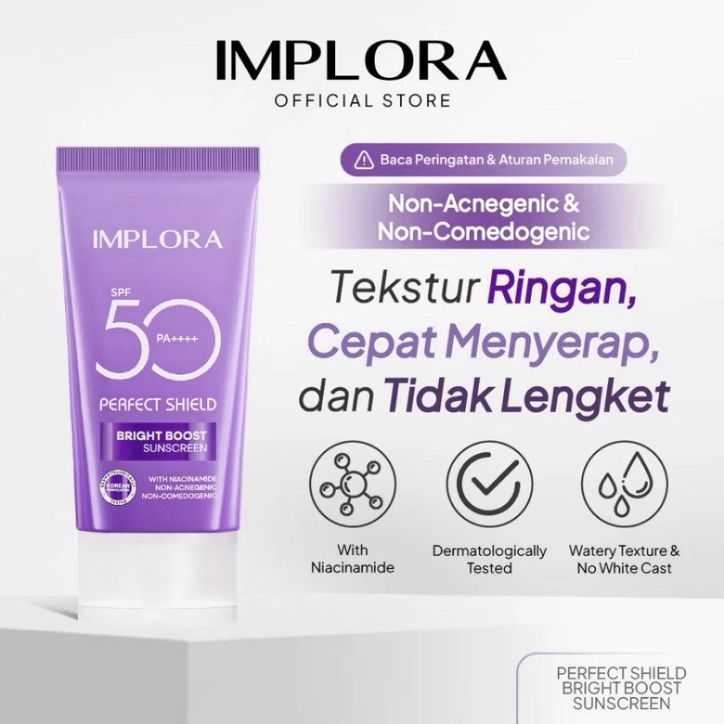 Implora Perfect Shield Sunscreen spf50 Pa