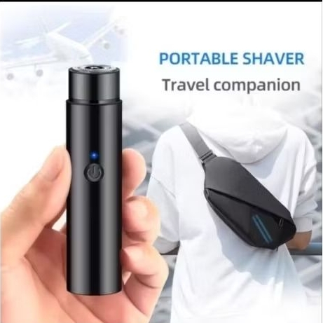 Alat Cukur Jenggot Elektrik Mini Portable - Alat Cukur Kumis / Jenggot