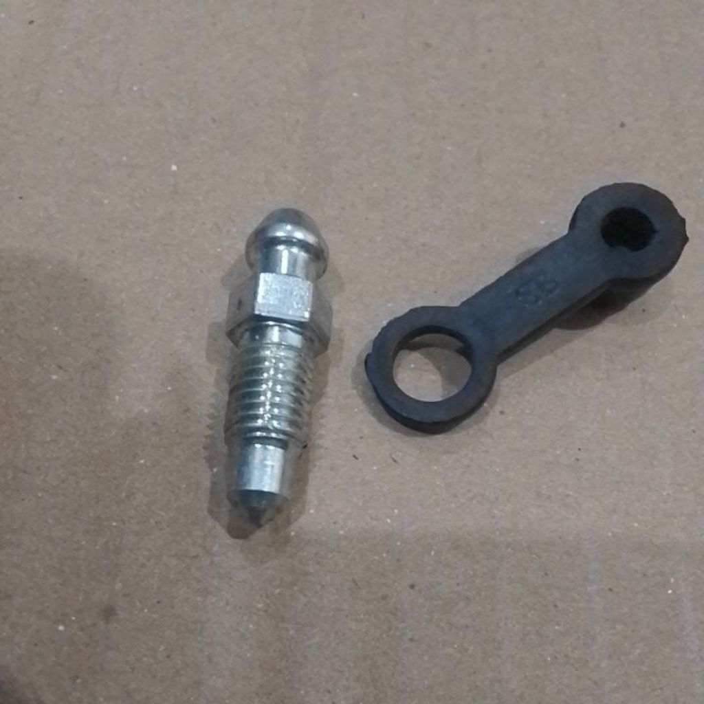 Baut nepel angin kaliper pala babi kunci (8) Honda universal Scoopy Vario Beat original