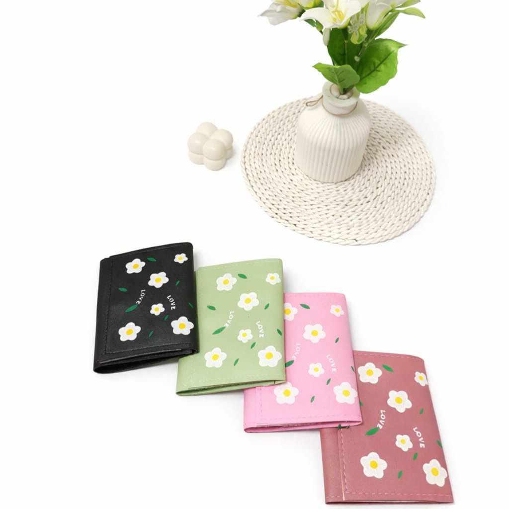 dompet wanita pendek dompet lipat cewek simple