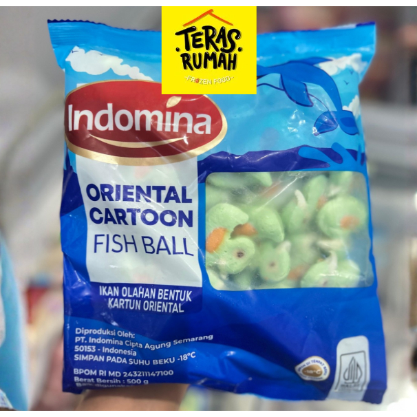 INDOMINA BOLA IKAN ORIENTAL CARTOON BEBEK 500gr