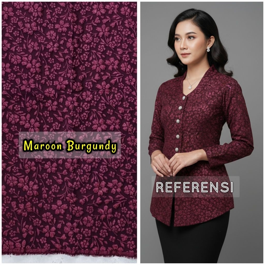 Kain Jacquard Fukuro, Jacquard Embos, Bahan jacquard, Kebaya janggan, KAIN JAQUARD