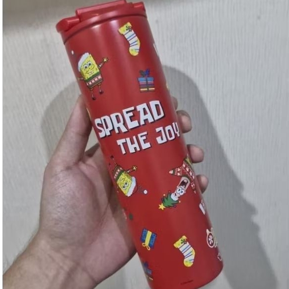 Starbucks x Spongebob Spread The Joy 16oz Grande Tumbler