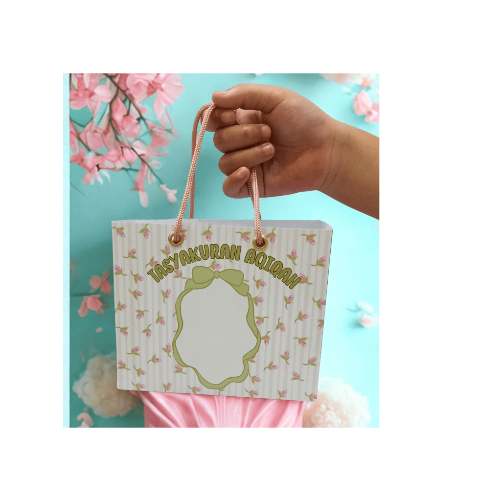 GOODIE BAG - TAS TELUR - AQIQAH - CUSTOM NAMA