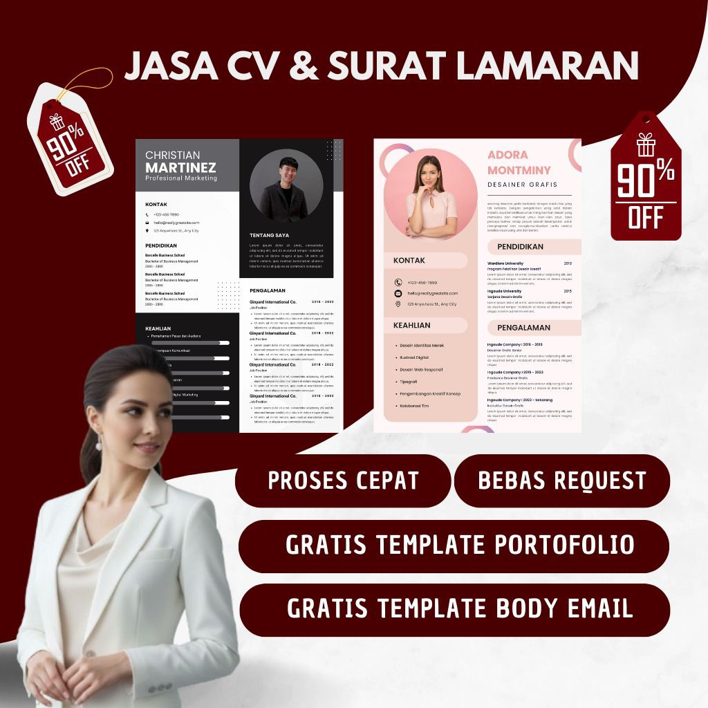 JASA PEMBUATAN CV | JASA CV | JASA BUAT CV | JASA DESAIN CV | PROSES CEPAT