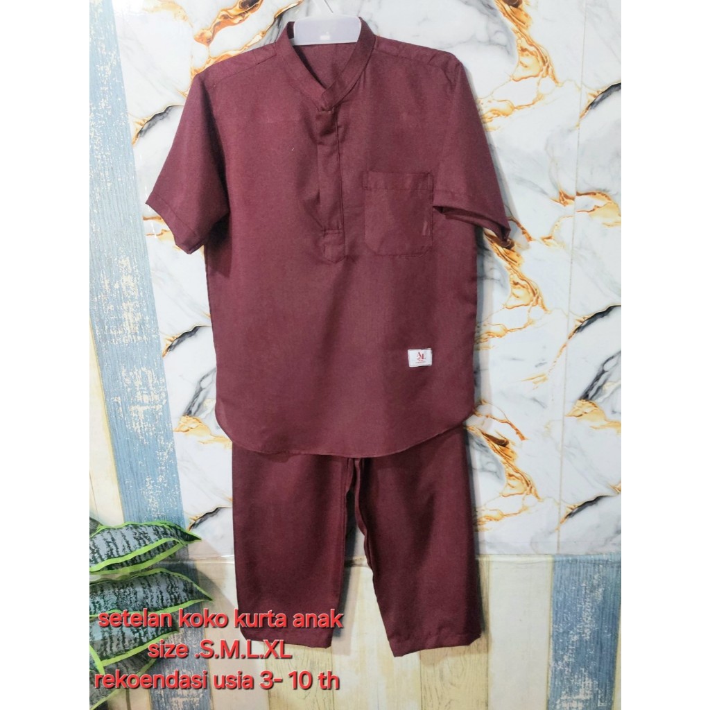 setelan koko kurta anak //baju koko koko kurta anak laki laki //baju koko anak