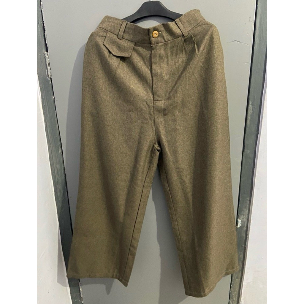 Celana Oro Coklat tua Jumbo