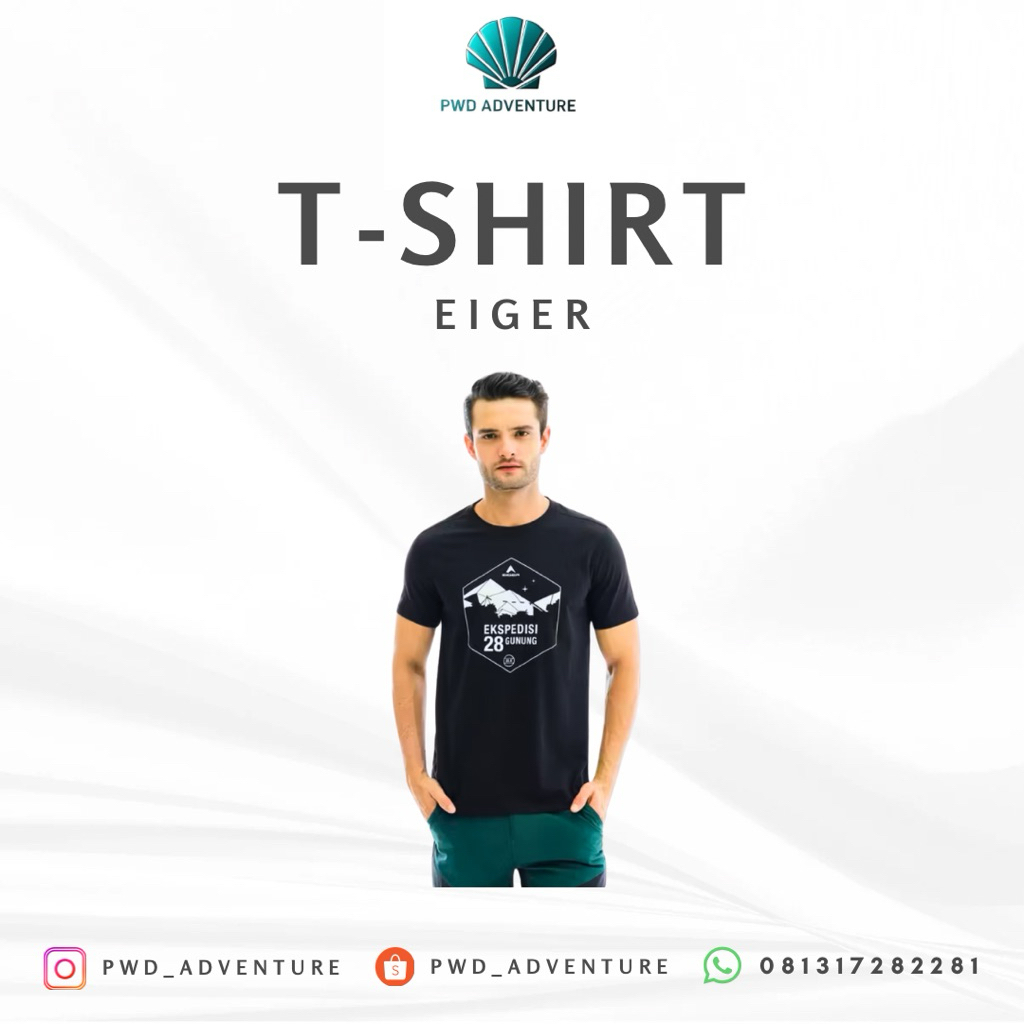 EIGER 28 GUNUNG LIST T-SHIRT