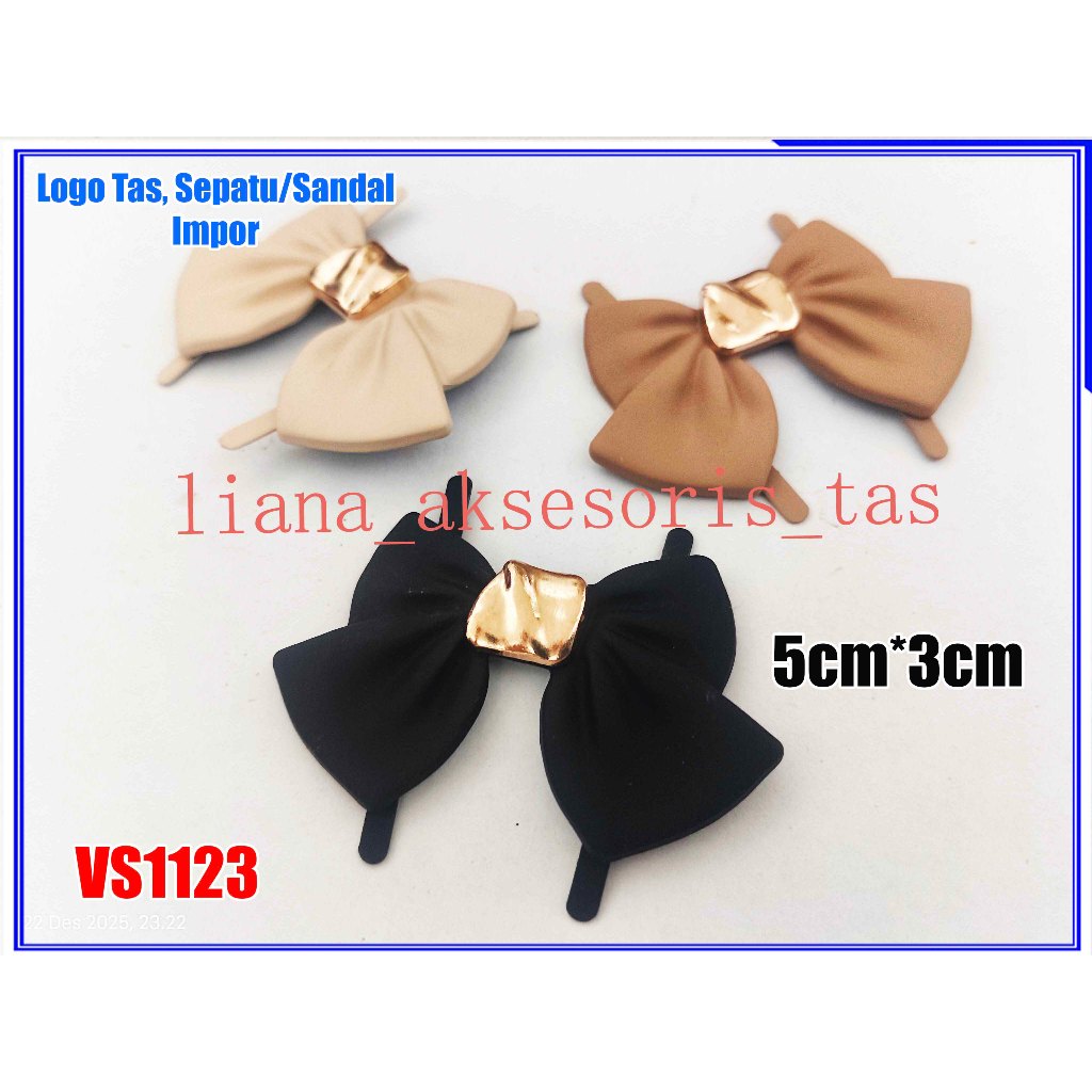 isi 2 biji - AKSESORIS SANDAL SEPATU Bahan Alloy LOGO SEPATU - BROS TAS SEPATU UNTUK HIASAN SEPATU -