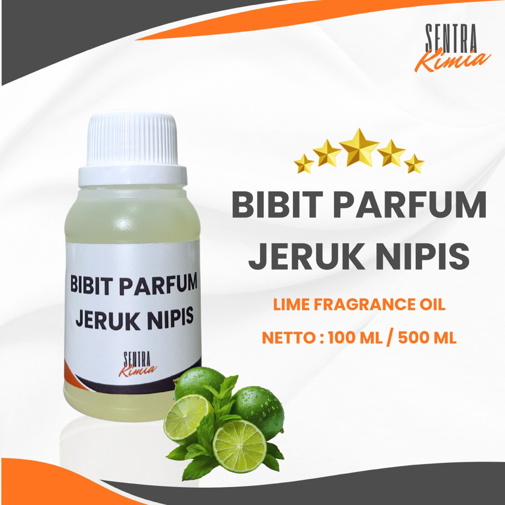BIBIT PARFUM JERUK NIPIS MURNI - LIME Fragrance Oil