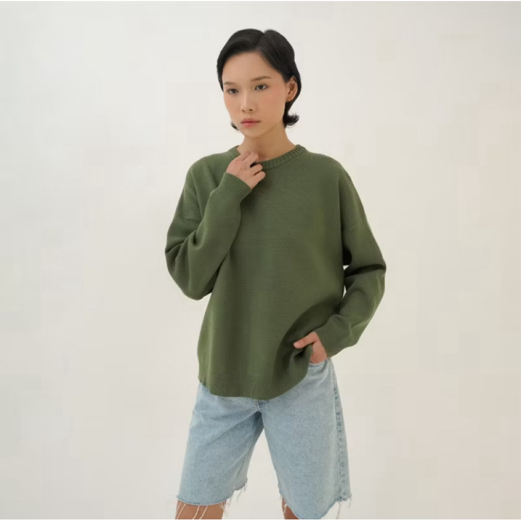 PRELOVED CELCIUS WOMAN Sweater I31000011W I31000052W Hijau