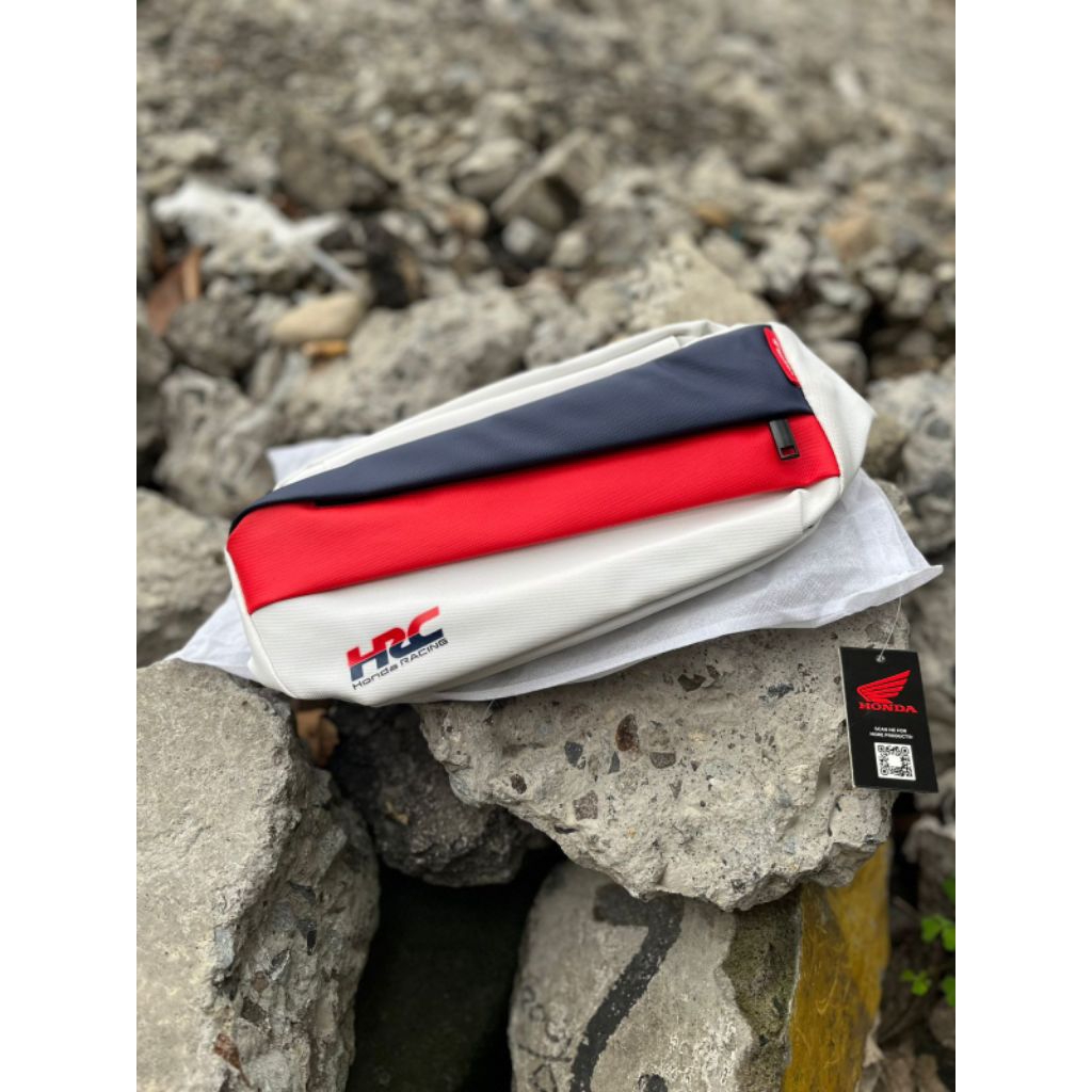TAS SLEMPANG ORIGINAL HRC HONDA RACING 24 APPAREL RESMI HONDA MOTOR