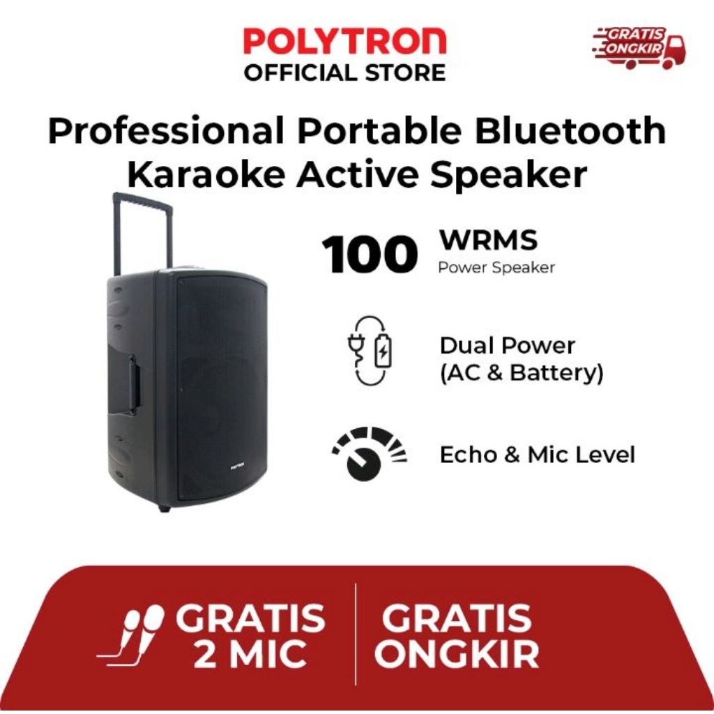 Polytron Spiker Bluetooth PAS PRO12F3 SPK
