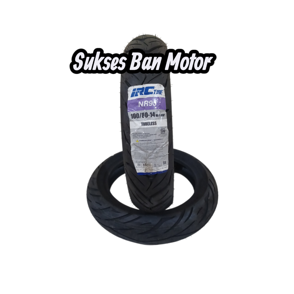 Ban IRC tubeless 100/80 ring 14 NR-95