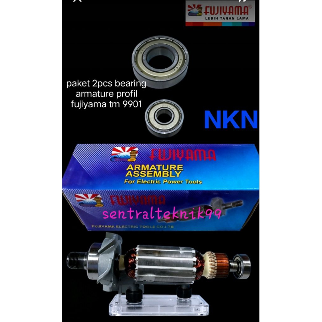 sepaket bearing armature profil kayu fujiyama tm 9901