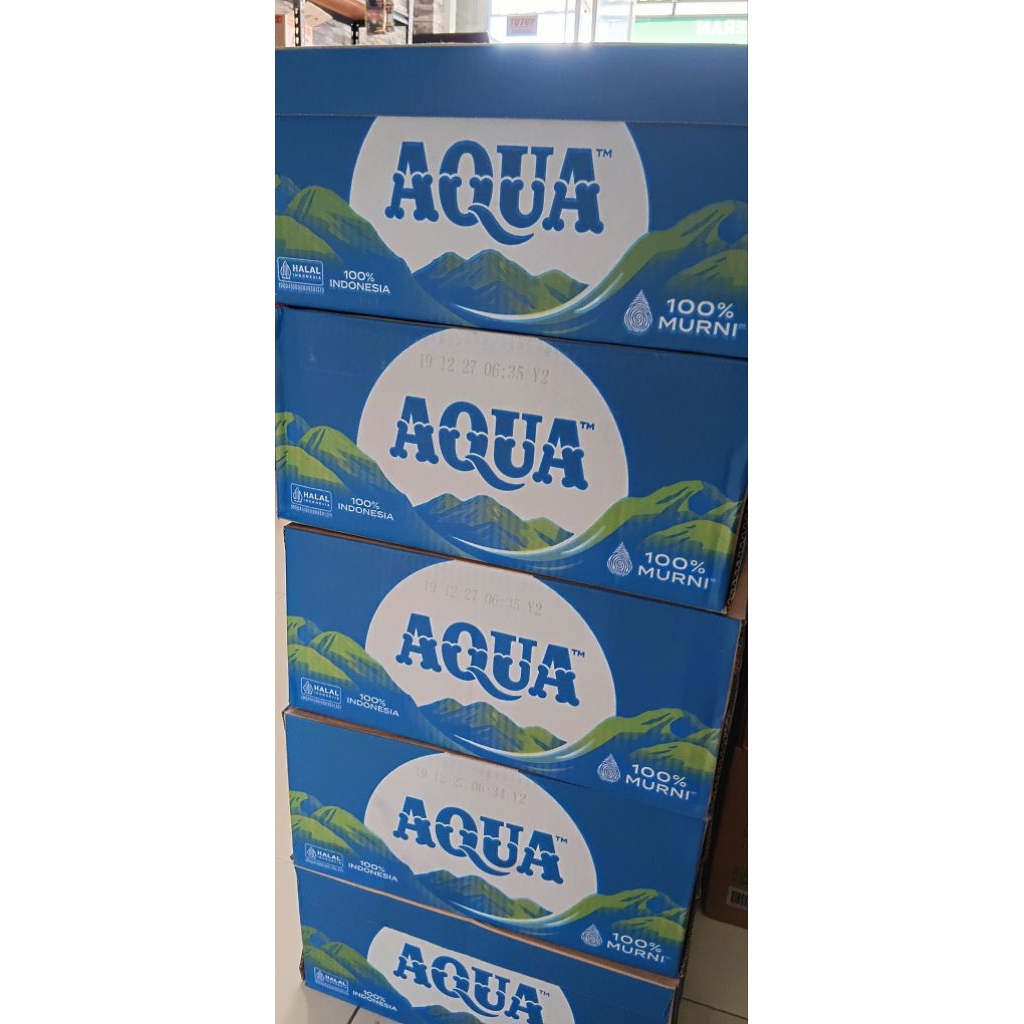 Aqua 330ml | 1 dus isi 24 botol