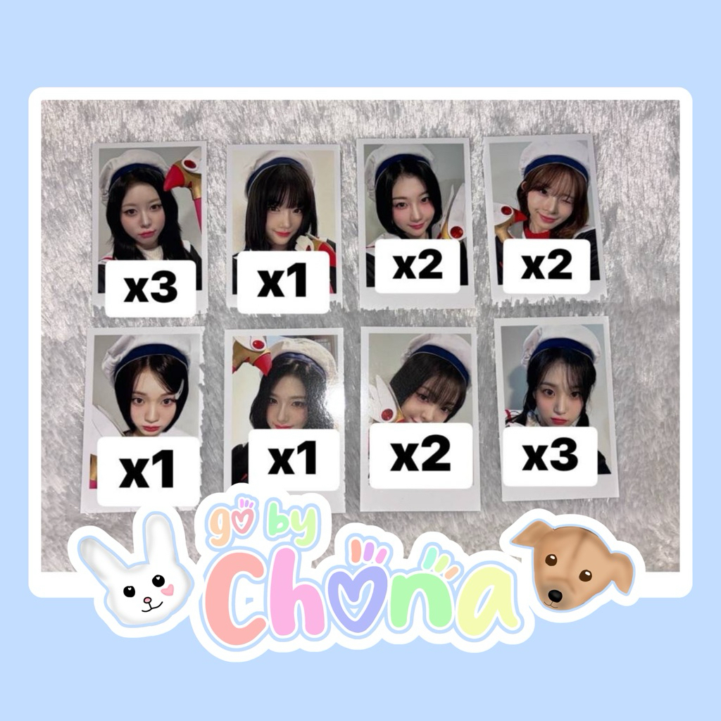 HYERIN YOOYEON NAKYOUNG YUBIN KAEDE KOTONE YEONJI NIEN SOHYUN XINYU LYNN JIYEON PHOTOCARD BENEFIT JU