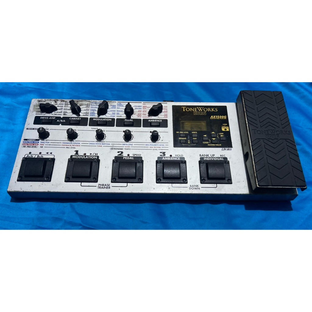 Efek Korg AX1500G Arkhan Musik efek gitar bekas berkualitas
