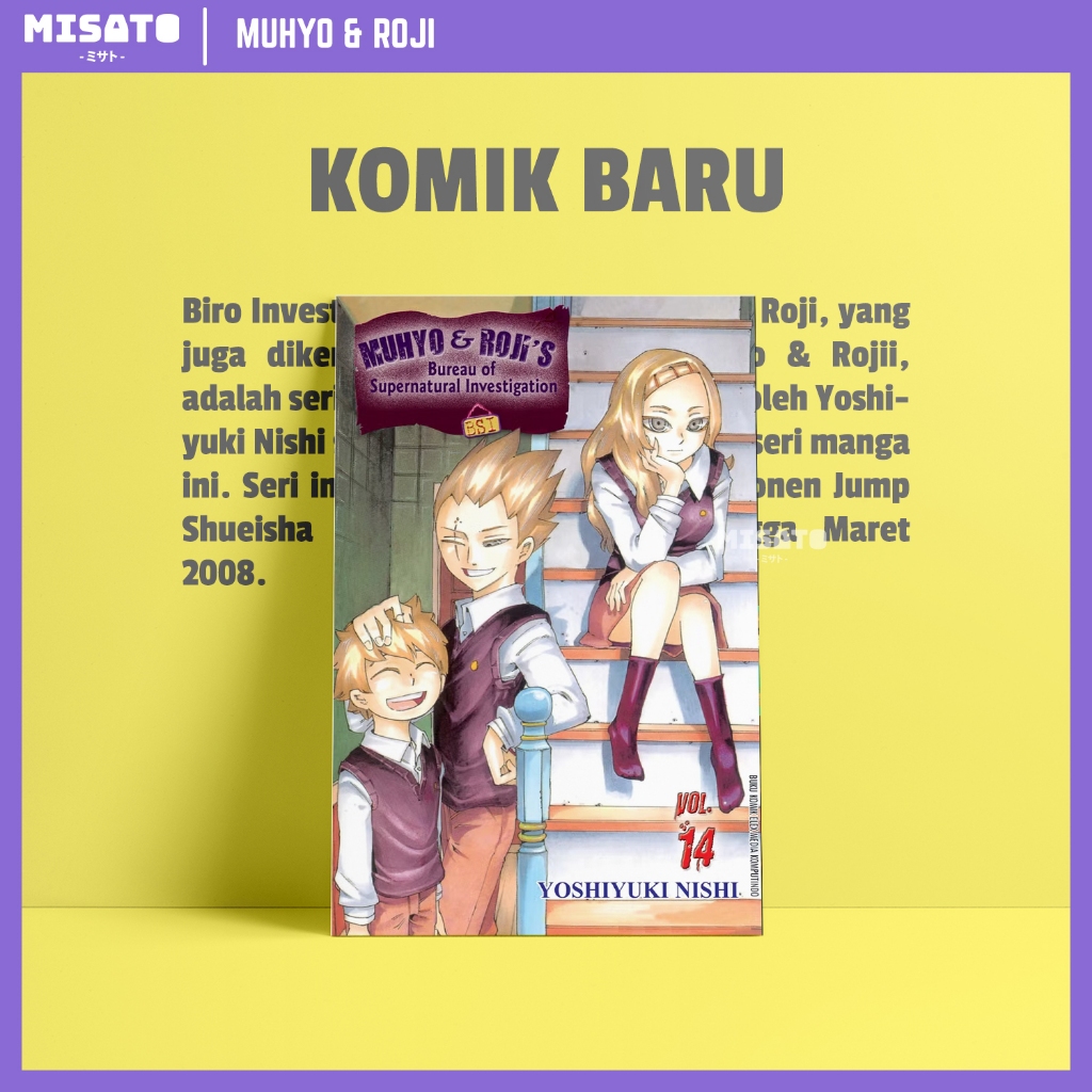 Muhyo & Roji's Bureau of Supernatural Investigation, Vol. 14 by Yoshiyuki Nishi