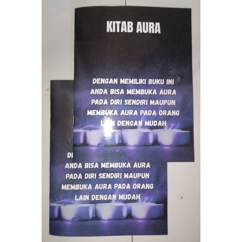 Kitab Aura Cara Membuka Aura Bersanad Aswaja