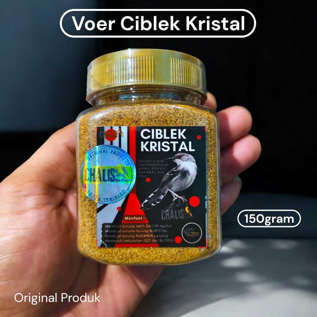 VOER HALUS CIBLEK KRISTAL CHALIS BERKUALITAS GACOR