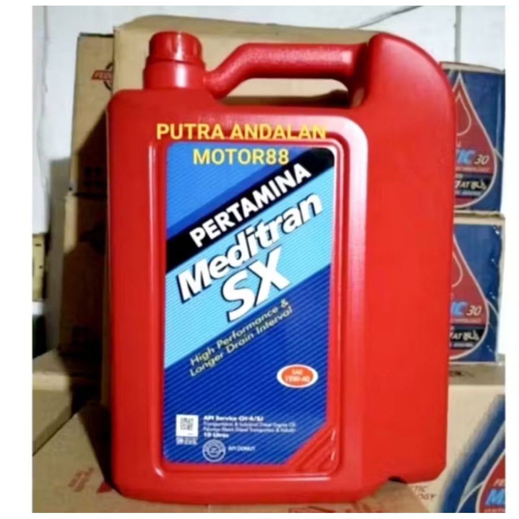 Oli mobil Diesel Meditran SX..10 liter..15 W - 40