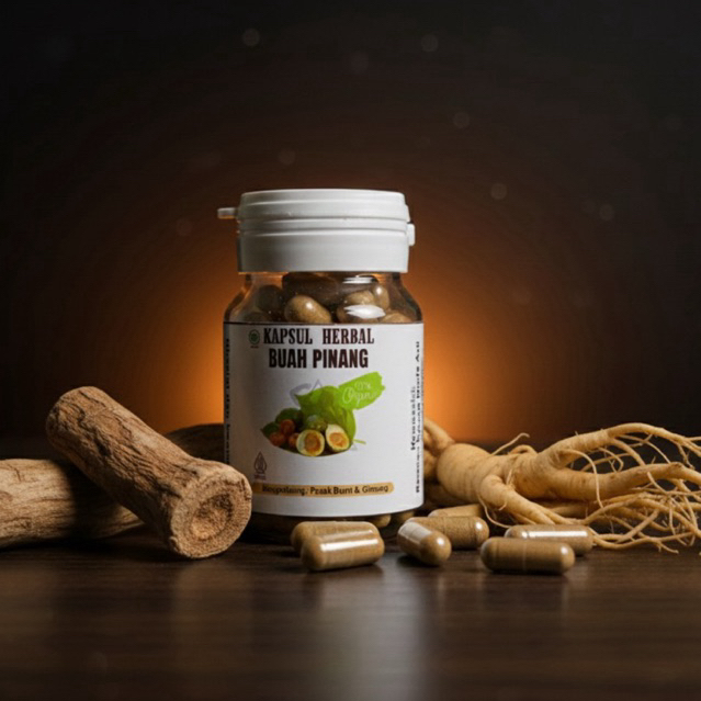 Kapsul Buah Pinang Muda Original Herbal