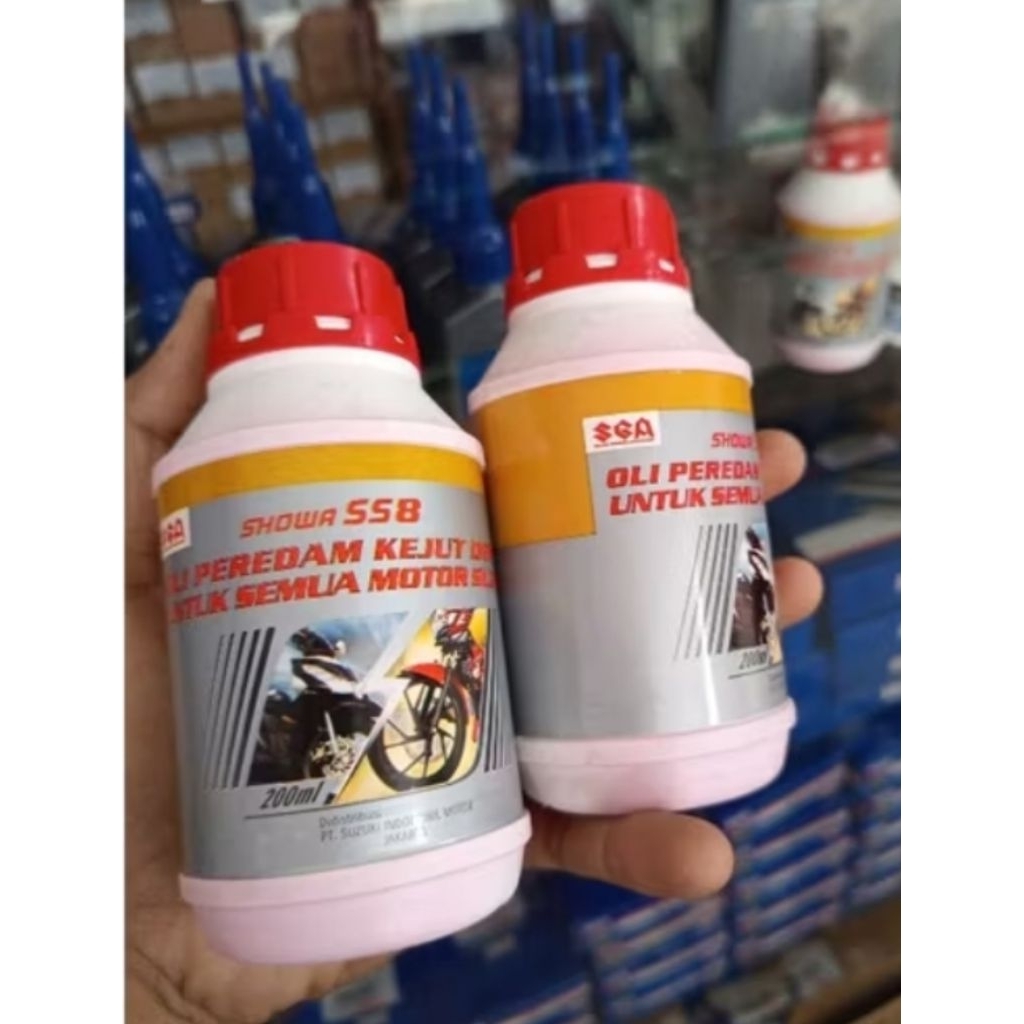 99000-99001-SS8 suzuki 1pcs showa 200ML oli shock satuan smash shogun Fu spin skywave beat supra sco