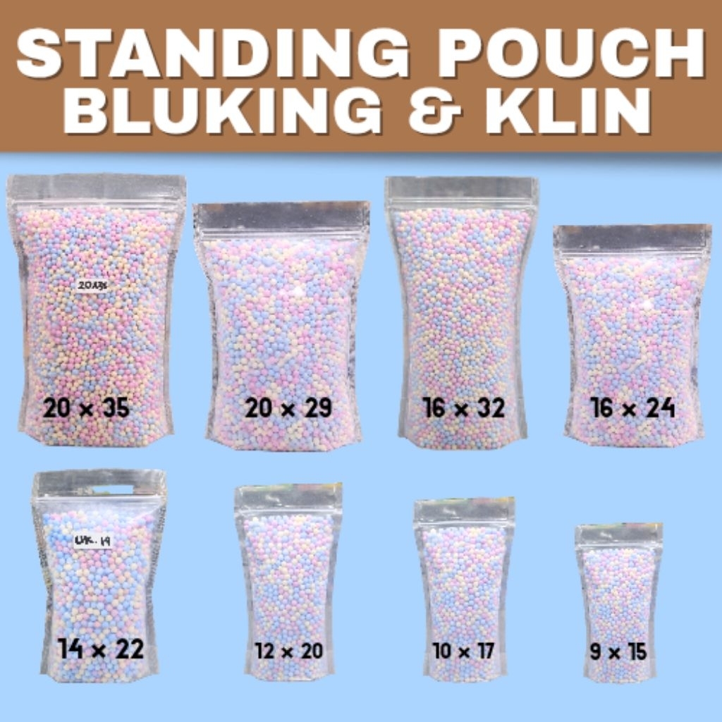 Standing pouch Bluking/ Standing Pouch Klin/ Standing pouch bening