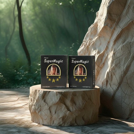 [ORIGINAL] Tissue Super Magic Man Hitam Asli BPOM - Tisu Antiseptik Higienis