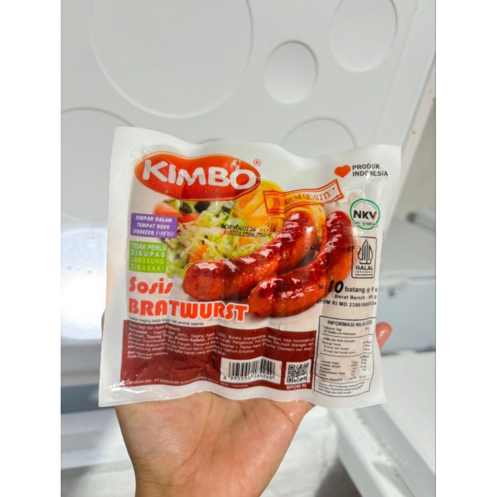 kimbo sosis bakar mini