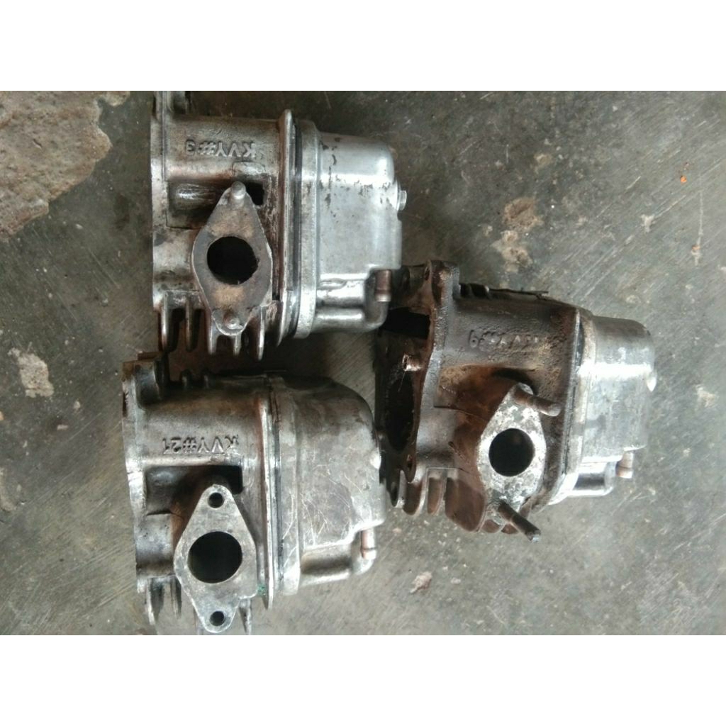 head beat karbu blok head beat karbu original copotan motor asli kode KVY