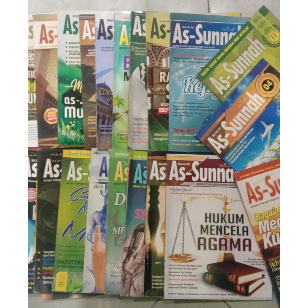 Majalah As Sunnah edisi lama