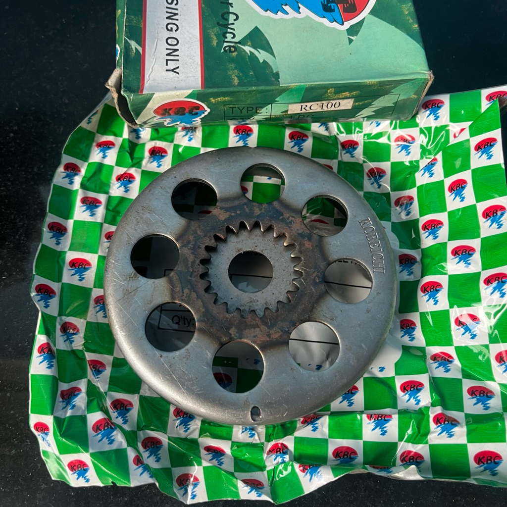 mangkok ganda kopling Suzuki rc100 rc110 tornado crystal bravo high quality Nos