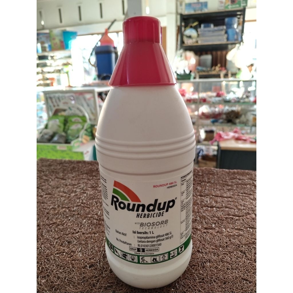 Herbisida roundap 1liter kemasan pabrik ori