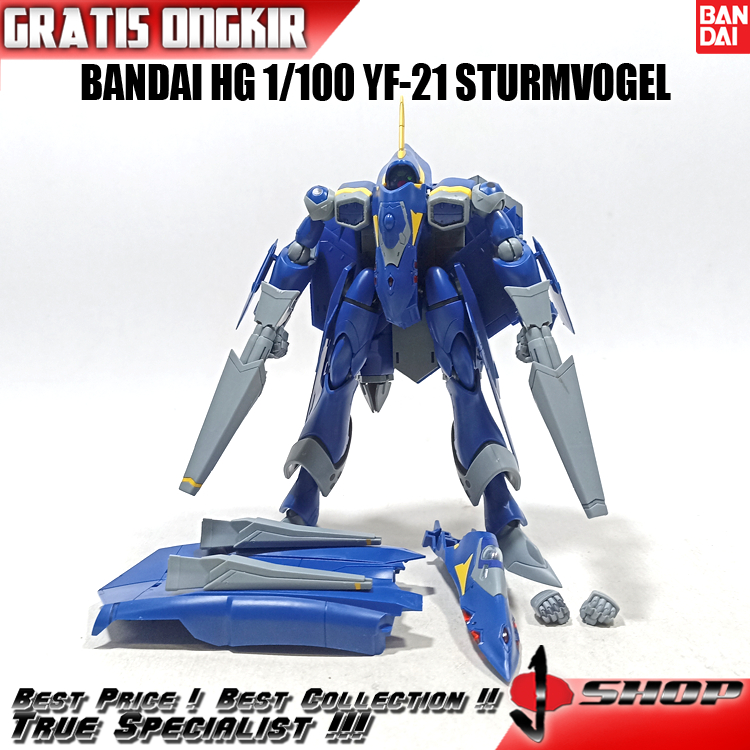 BANDAI HG 1/100 YF-21 STURMVOGEL MCRS27