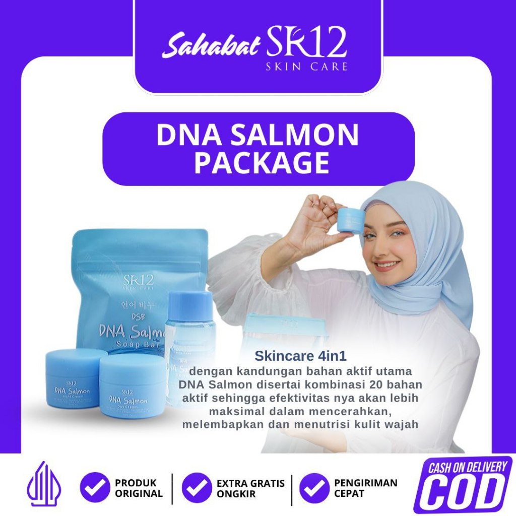 DNA Salmon SR12/ Day Cream DNA Salmon  Night Cream DNA Salmon  Toner DNA Salmon / Barsoap DNA Salmon
