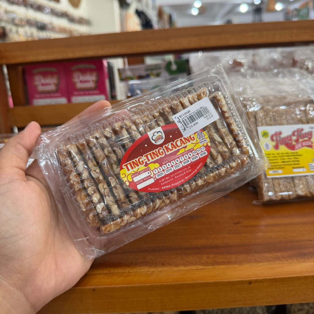 Ting -Ting Jahe Khas Banyuwangi, Ting-Ting Kacang, Oleh-Oleh Khas Banyuwangi