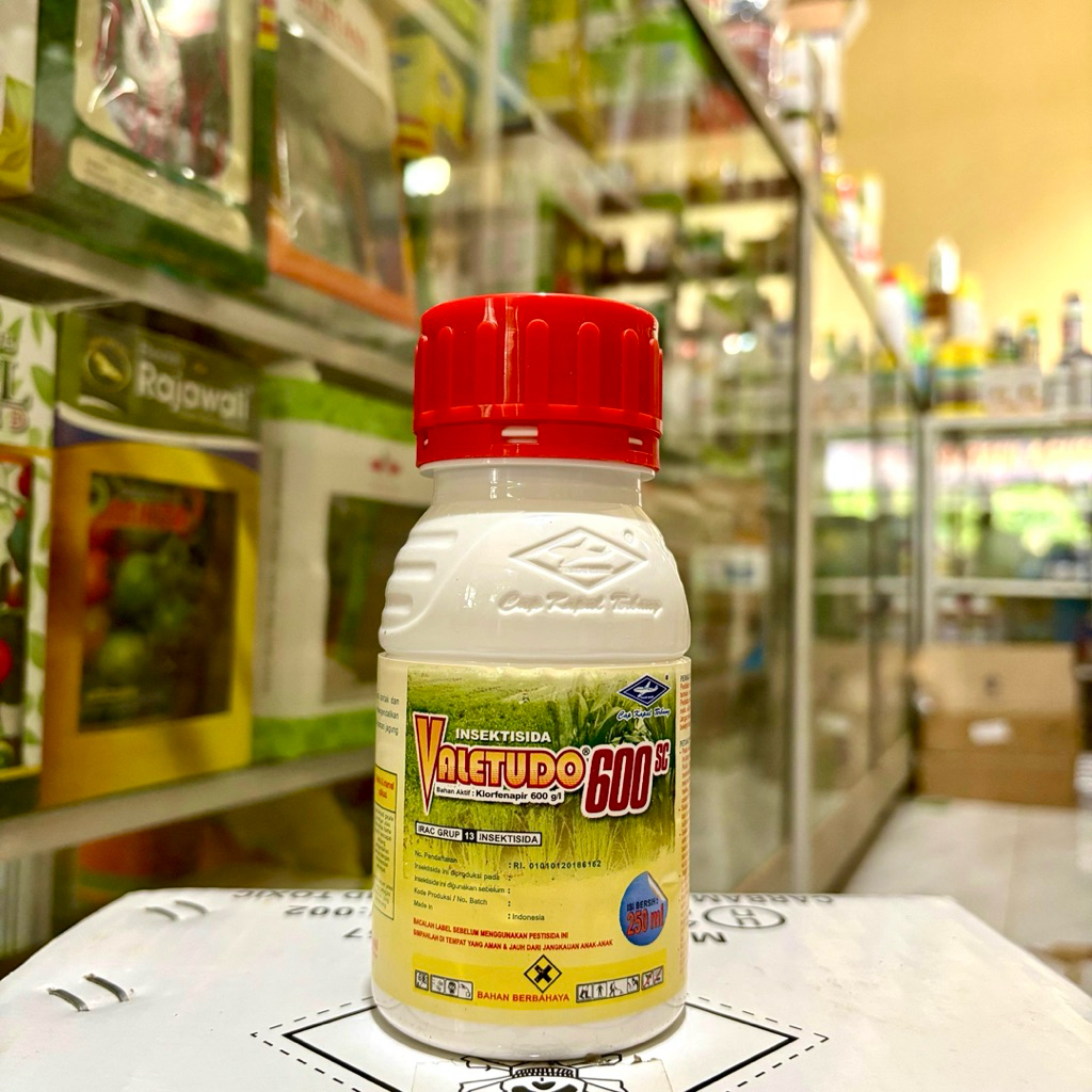 Insektisida VALETUDO 600SC isi 250ml - Insektisida Pembasmi Ulat Grayak dan Ulat Bor